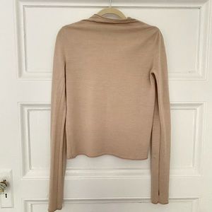 gouache - wool sweater ( high end Korean brand from Seoul )